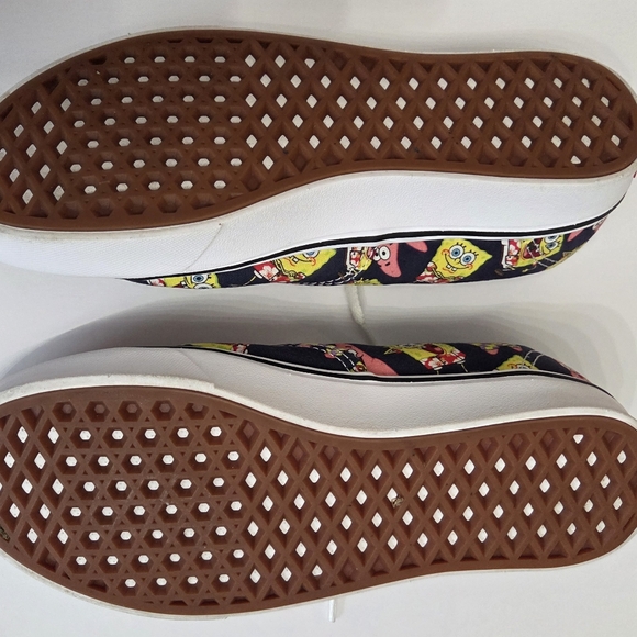 Vans X SpongeBob SquarePants ComfyCush Limited Ed. Unisex Size 6.5 / 8.0 Women - Picture 11 of 12